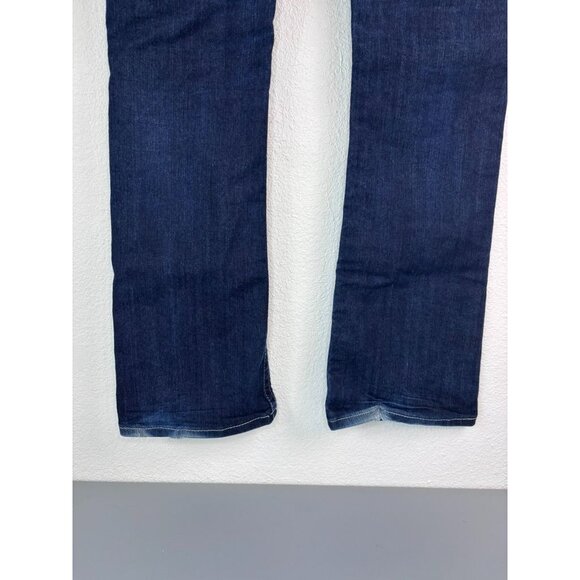 Miss Me women's 27 boot dark wash mid-rise bootcut jeans bling stud 31" inseam - Picture 5 of 7